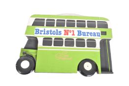 OF BRISTOL LOCAL - RETRO VINTAGE WOODEN ADVERTISMENT SIGN