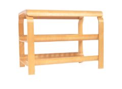 LATE 20TH CENTURY 1990s BENTWOOD COFFEE TABLE / SIDE TABLE