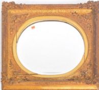 19TH CENTURY VICTORIAN GILT FRAMED MIRROR