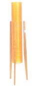 MIDCENTURY 1960s SPACE AGE ORANGE VINTAGE ROCKET LAMP