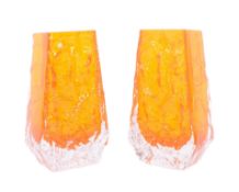 BAXTER FOR WHITEFRIARS - PAIR OF 9686 COFFIN VASES