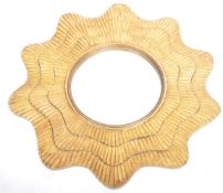 GRAHAM & GREEN - CONTEMPORARY DESIGNER GILT MIRROR