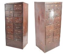 McCALL PATTERN - MATCHING PAIR OF FILING CABINETS