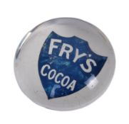 FRYS CHOCOLATE - DESK TOP ADVERTISING PAPERWEIGHT