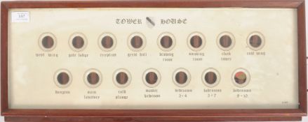 LATE VICTORIAN SERVANT BUTLERS CALL FINDER BOX -BRISTOL