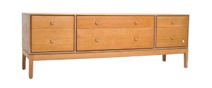 JOHN & SYLVIA REID FOR STAG - MID CENTURY OAK LOW CHEST