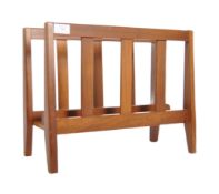 GUY ROGERS - MID CENTURY TEAK MAGAZINE RACK
