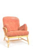 ERCOL - JUBILEE RANGE - RETRO SPINDLE BACK ARMCHAIR