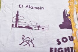 WWII SECOND WORLD WAR - COLLECTION OF DESERT RAT RELATED ITEMS