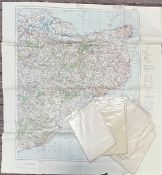 WWII SECOND WORLD WAR THIRD REICH GERMAN BOMBING MAPS