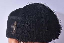 WWII SECOND WORLD WAR ITALIAN FASCIST / BLACKSHIRTS FEZ HAT