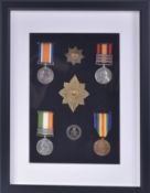 BOER WAR WWI FIRST WORLD WAR COLDSTREAM GUARD MEDAL GROUP