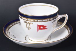 WHITE STAR LINE - 19TH CENTURY PB & CO LTD CUP & SAUCER