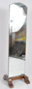 VINTAGE ART DECO FULL LENGTH CHEVAL MIRROR