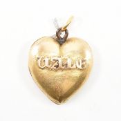 GEORGIAN ANTIQUE GOLD MOURNING LOCKET