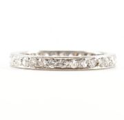 FRENCH PLATINUM & DIAMOND ETERNITY RING