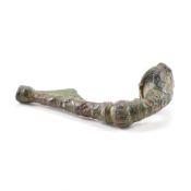 ROMAN ANTIQUITIES - 2ND / 3RD CENTURY TRUMPET BROOCH FRAGMENT