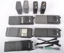 FIVE RETRO VINTAGE MOTOROLA HT600E POLICE WALKIE-TALKIES