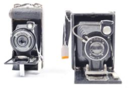 TWO FOLDING VINTAGE CAMERAS