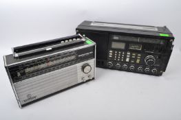 TWO RETRO VINTAGE GRUNDIG RADIO TUNING SYSTEMS