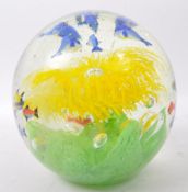 VERY LARGE MURANO DOLPHIN & FISH PAPERWEIGHT