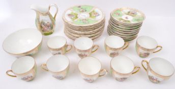 REGENCY PERIOD STYLE CHINA TEA SERVICE