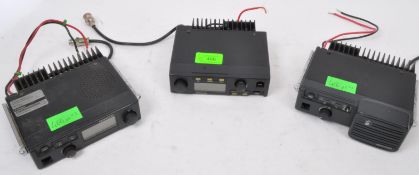 THREE RETRO VINTAGE KENWOOD TK-715 & TK-805 TRANSCEIVER