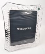 NOS WATERFORD CRYSTAL LISMORE PHOTO FRAME