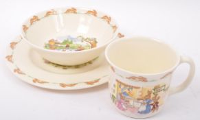 FIVE PIECES OF ROYAL DOULTON BUNNYKINS - ALL BOXED