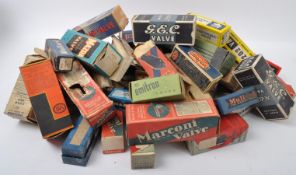 LARGE COLLECTION VINTAGE BOXED VALVES - MAZDA - MULLARD - BRIMAR