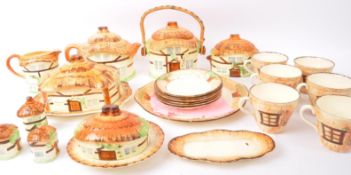 VINTAGE BURLINGTON WARE 'DEVON COBB' TEA SERVICE