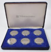 SIX COIN PETER RABBIT 1993 GIBRALTAR SET