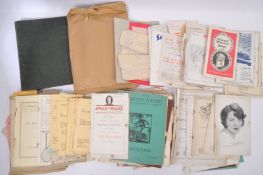 ASSORTMENT OF EARLY 20TH CENTURY THEATRE PROGRAMMES