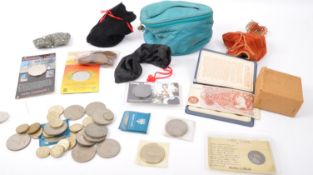 20TH CENTURY BRITISH & FOREIGN COMMEMORATIVE CIRCULATED COINS