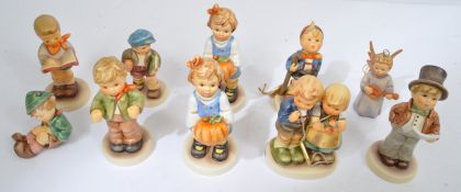 COLLECTION OF NOS GOEBEL HUMMEL FIGURINES