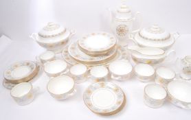 VINTAGE CIRCA 1960S COALPORT 'SPANISH LACE' DINNER & COFFEE SET