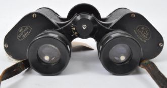 PAIR OF 1940S ROSS LONDON BINOLCULARS IN ORIGINAL CASE