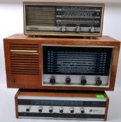 THREE RETRO VINTAGE RADIOPHONIC EQUIPMENT