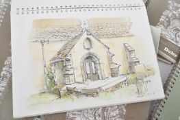 LOCAL BRISTOL INTEREST ARTISTS SKETCHBOOKS