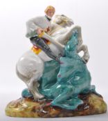 ROYAL DOULTON BINE CHINA ST GEORGE FIGURINE