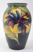 MOORCROFT GREEN POTTERY - 20TH CENTURY MINIATURE VASE