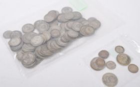 GEORGIAN SILVER & HALF SILVER COIN CURRENCY