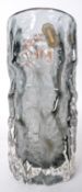 WHITEFRIARS - GEOFFREY BAXTER - GLASS BARK VASE
