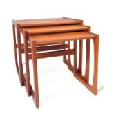 G-PLAN - QUADRILLE - RETRO TEAK GRADUATING NEST OF TABLES