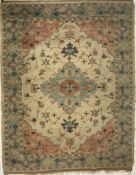 LARGE MID CENTURY TURKISH FLOOR CARPET RUG