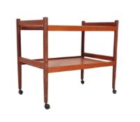 MID CENTURY TEAK WOOD HOSTESS TROLLEY