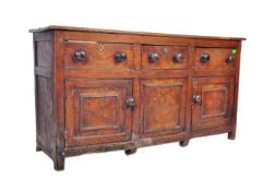 LATE 18TH CENTURY OAK DRESSER