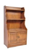 LUCIAN ERCOLANI - ERCOL GOLDEN DAWN WATERFALL BOOKCASE
