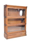 EARLY 20TH CENTURY CIRCA 1920S OAK LAWYERS BOOKCASE