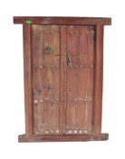 EARLY 20TH CENTURY - INDIAN HAND CARVED TEAK WOOD DOOR